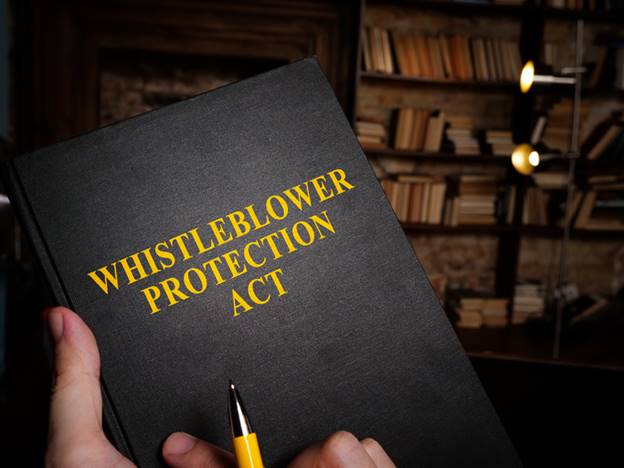 Book about "Whistleblower protection act" - Whistleblower